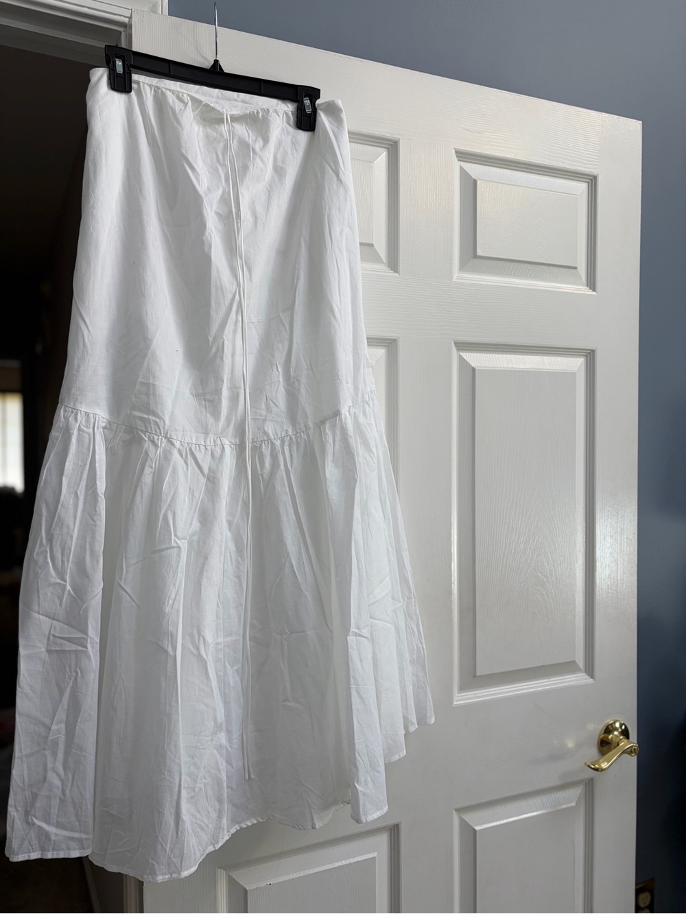 Bardot White Tiered Maxi Dress - Lightweight Summer Style